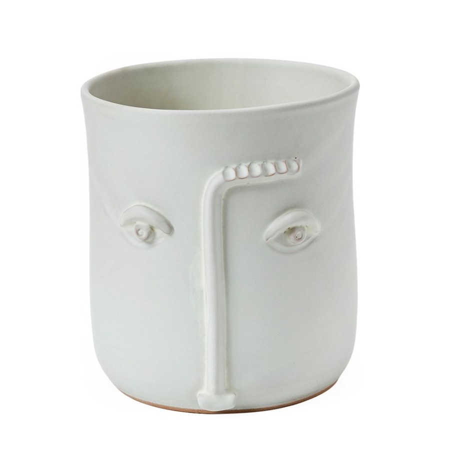 The Conran Shop Vase Visage En Blanc Clearance