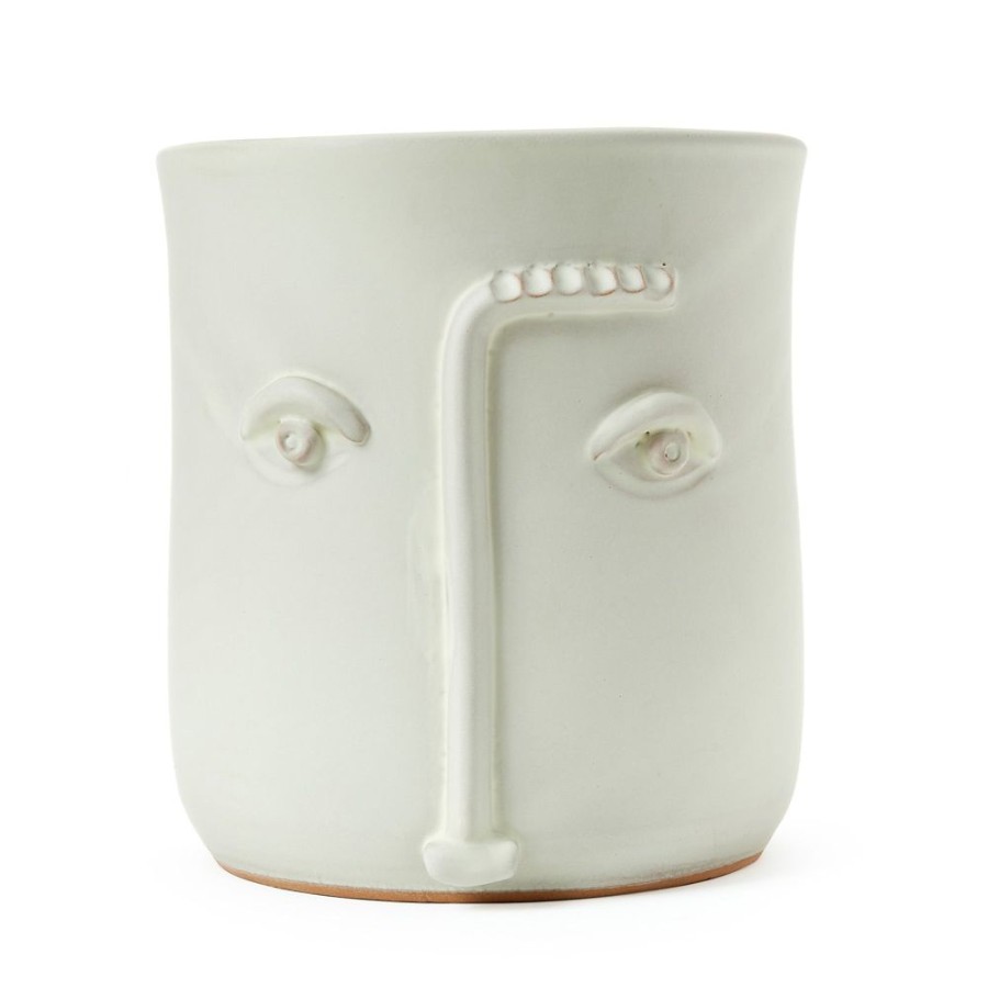 The Conran Shop Vase Visage En Blanc Clearance