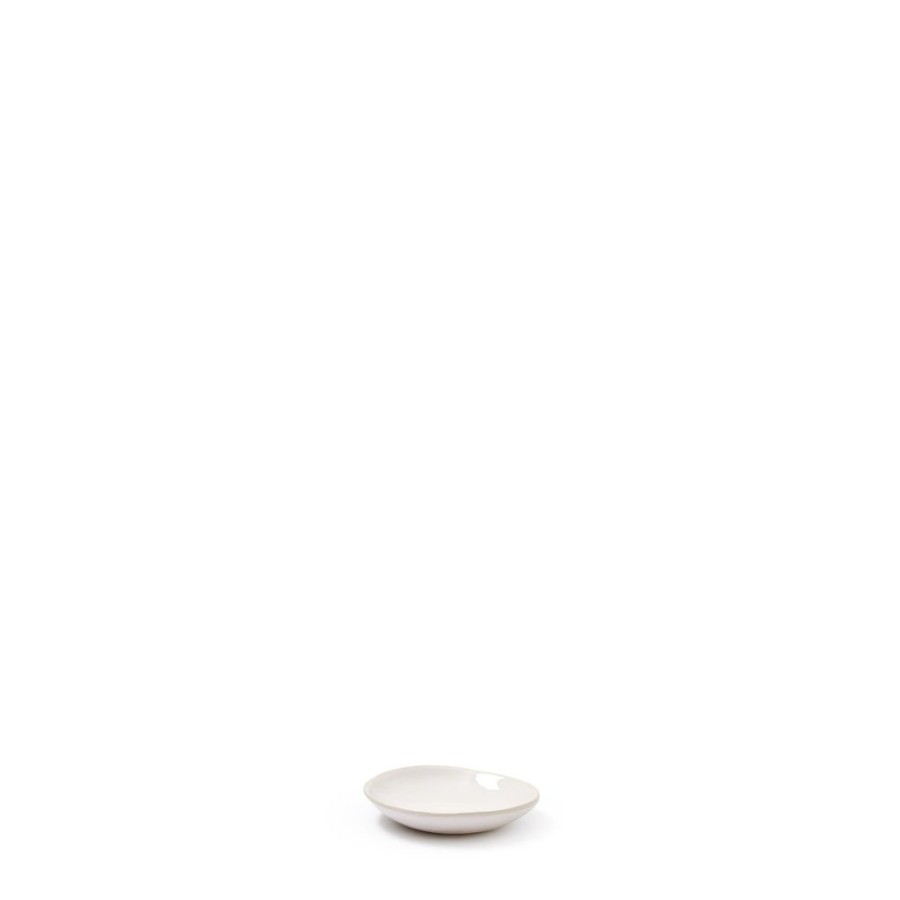 The Conran Shop Plat De Salsa De Sable Biologique En Blanc Clearance