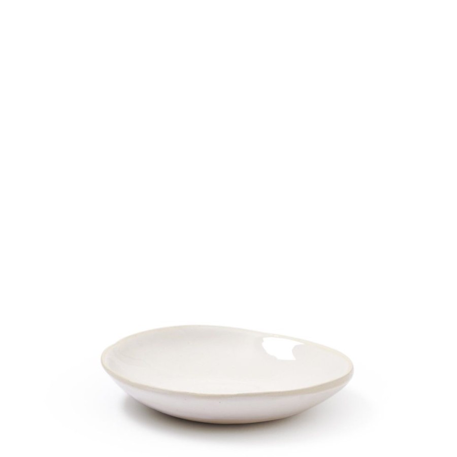 The Conran Shop Plat De Salsa De Sable Biologique En Blanc Clearance