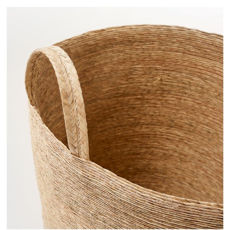 The Conran Shop Grand Panier De Rangement Cylindrique Naturel Wholesale