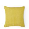 The Conran Shop Housse De Coussin Tissee Unie Ocre Hot