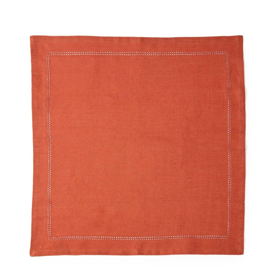 The Conran Shop Serviette Ajouree Rouille Hot