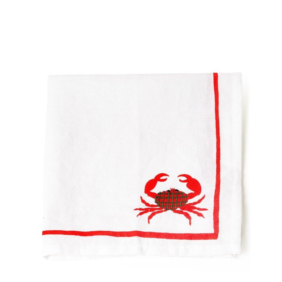 The Conran Shop Serviette Brodee Crabe Best