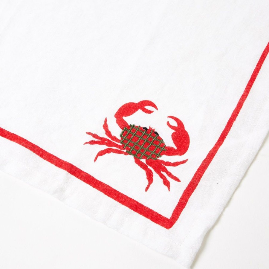 The Conran Shop Serviette Brodee Crabe Best