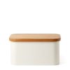 The Conran Shop Boite A Pain Avec Couvercle Pour Planche A Decouper En Creme Et Chene Online