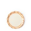 The Conran Shop Assiette A Cote Motif Bordure Abricot Best