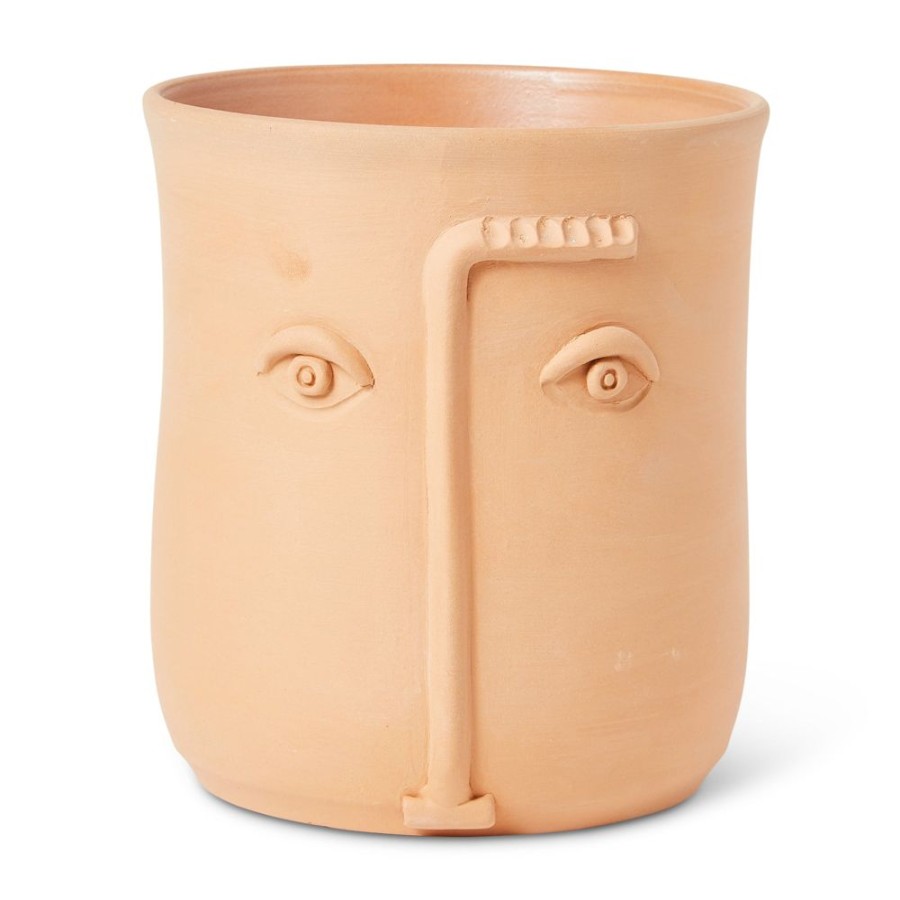 The Conran Shop Vase Visage En Terre Cuite Online