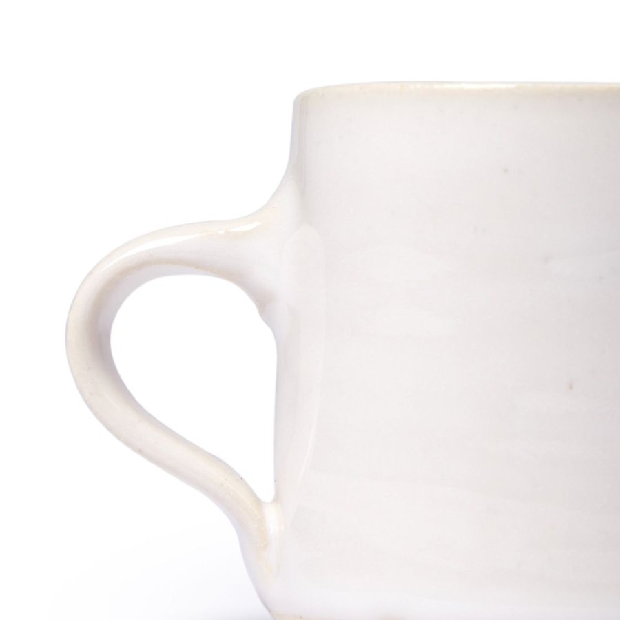 The Conran Shop Tasse A Expresso De Sable Biologique En Blanc Wholesale