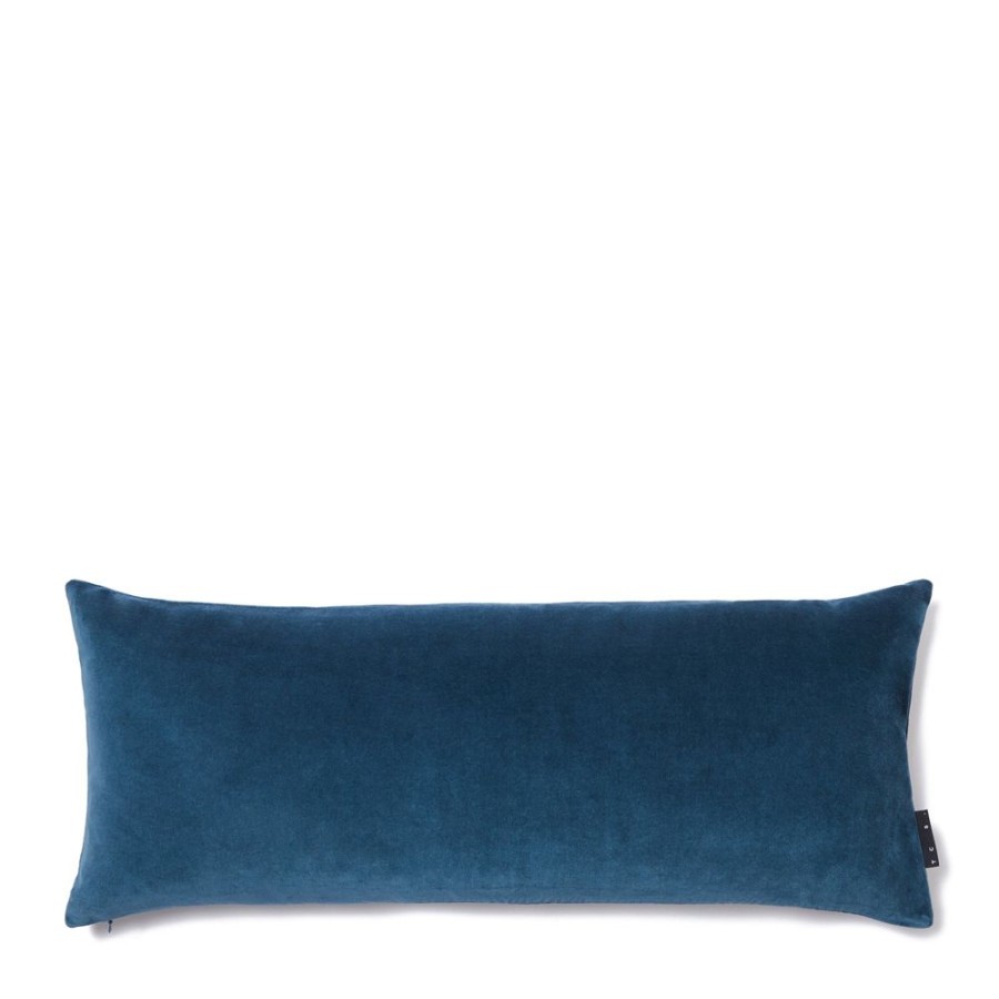 The Conran Shop Housse De Coussin En Velours Bleu Lagon New