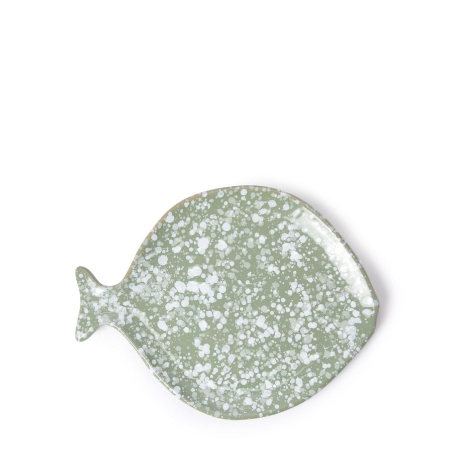 The Conran Shop Petit Plateau De Poisson En Vert Limon Hot