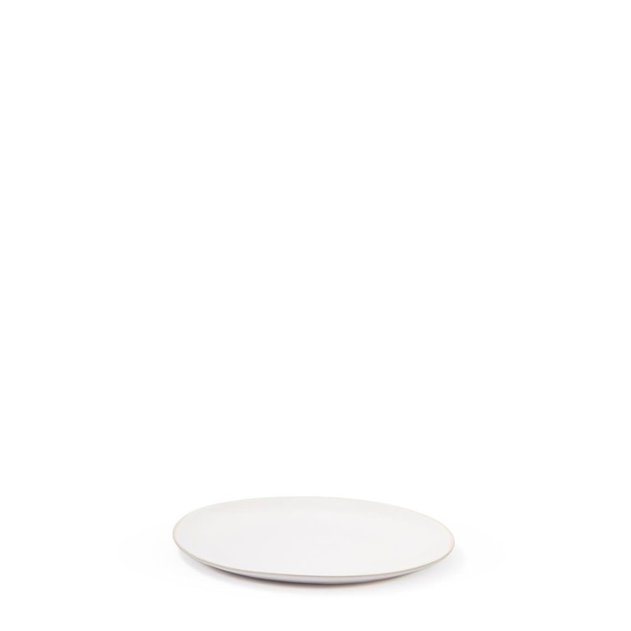 The Conran Shop Assiette Plate Sable Bio Blanc 31Cm Hot