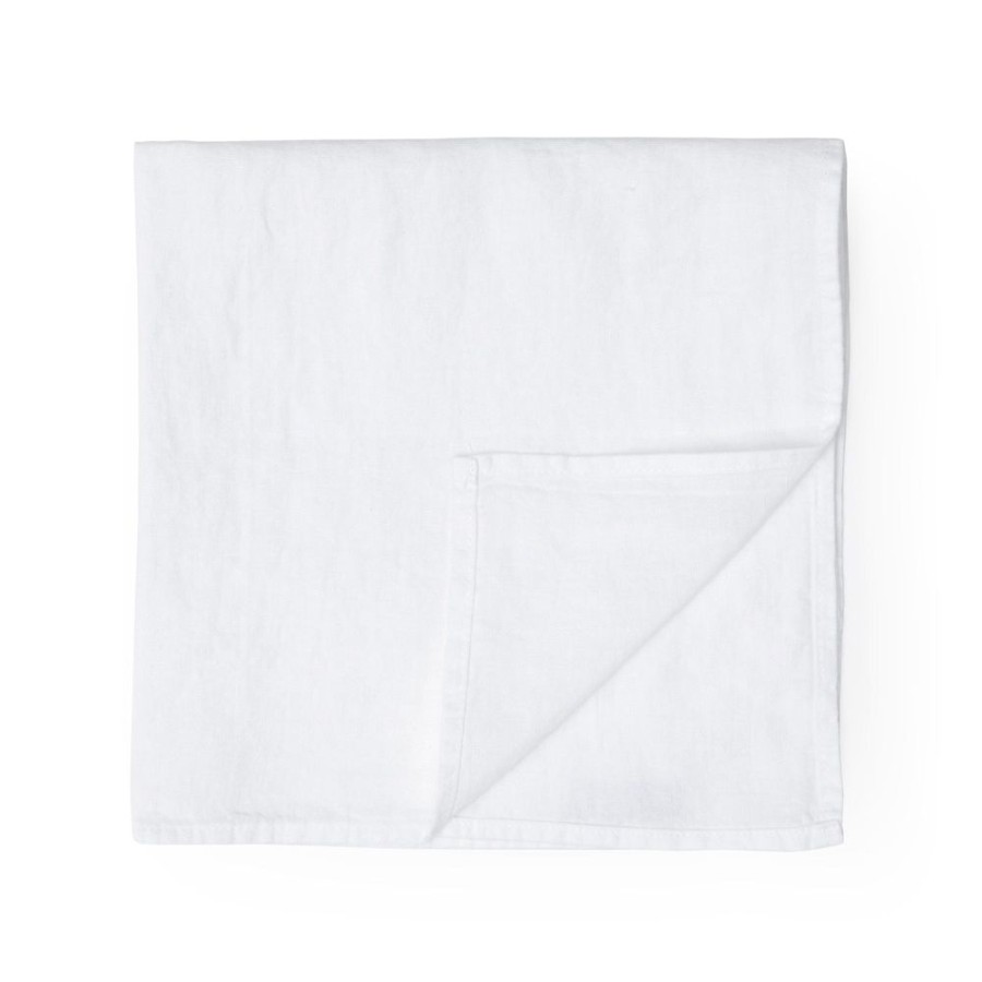 The Conran Shop Serviette En Lin Classique Blanc New