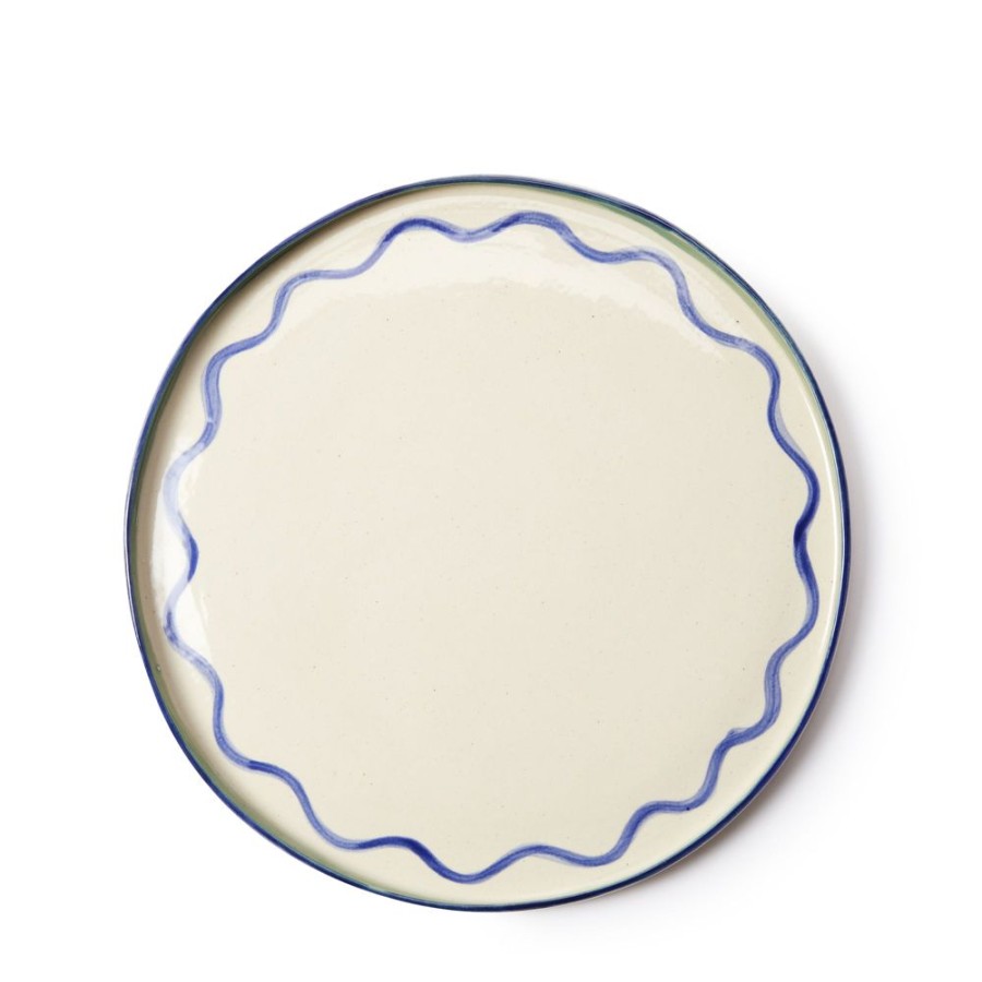 The Conran Shop Grande Assiette Coupee Squiggle Online