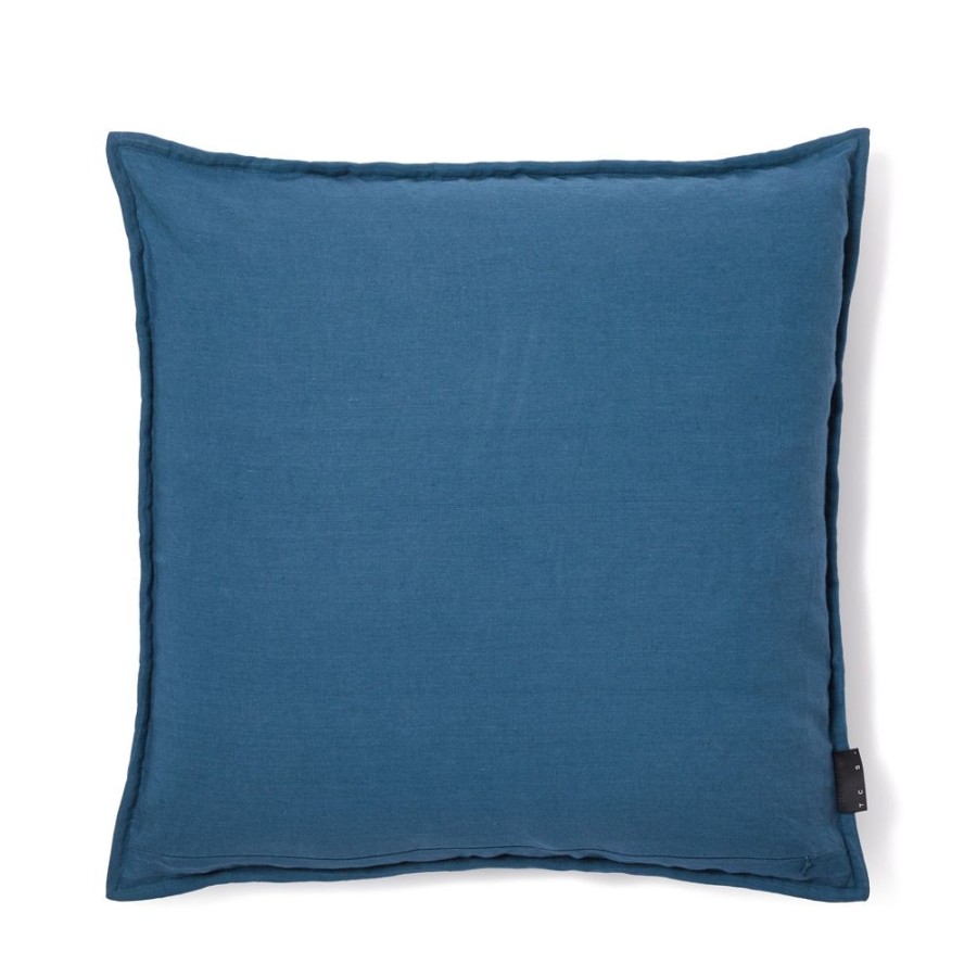 The Conran Shop Housse De Coussin Surdimensionnee En Lin Alston Bleu Best