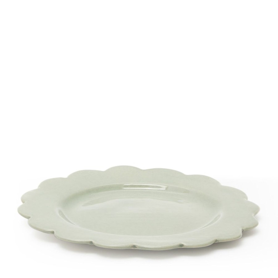 The Conran Shop Assiette A Petoncles Vert Sauge Hot