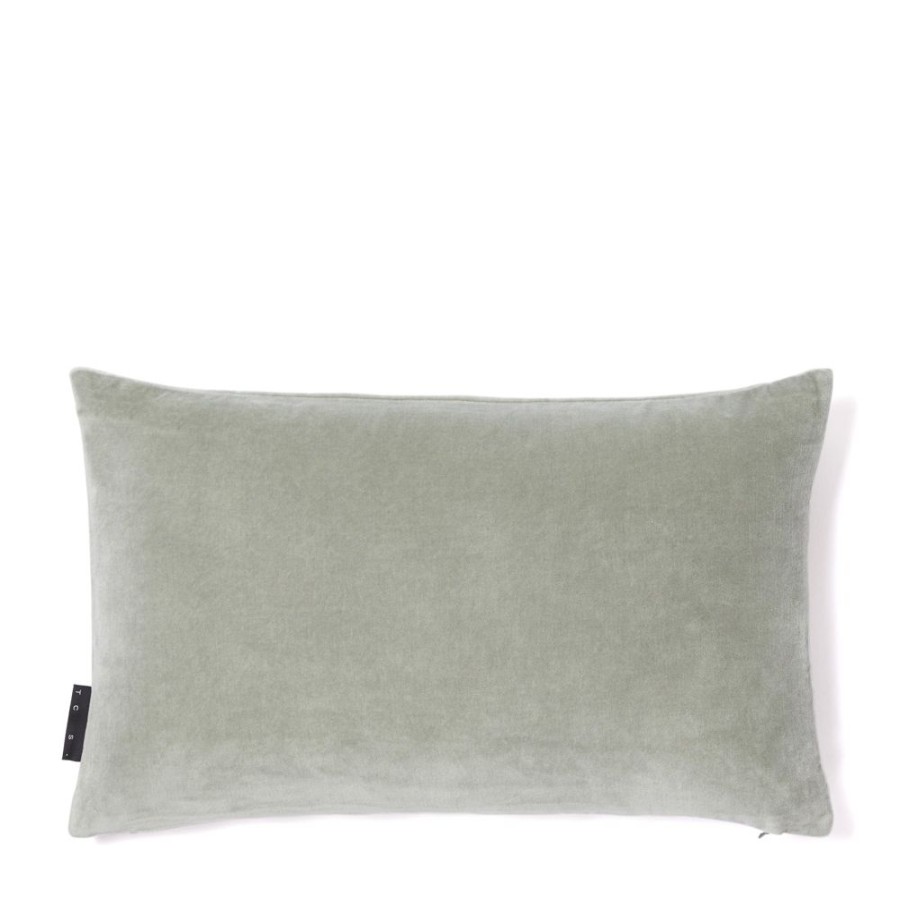 The Conran Shop Housse De Coussin En Velours Sauge Clearance