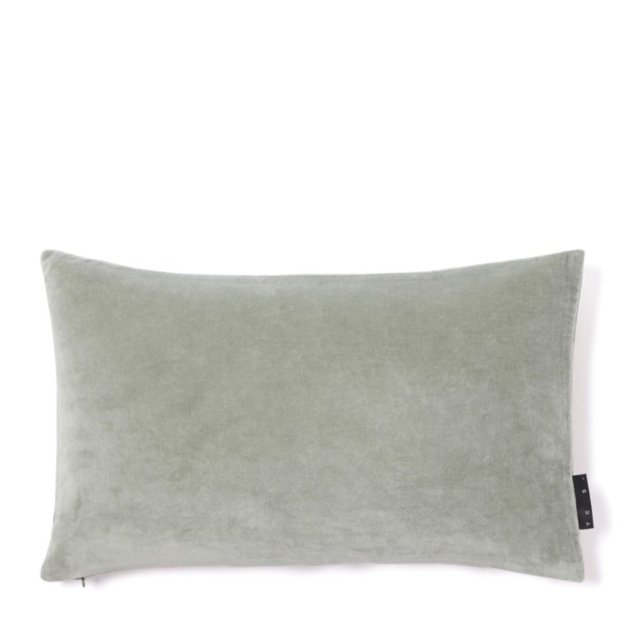 The Conran Shop Housse De Coussin En Velours Sauge Clearance