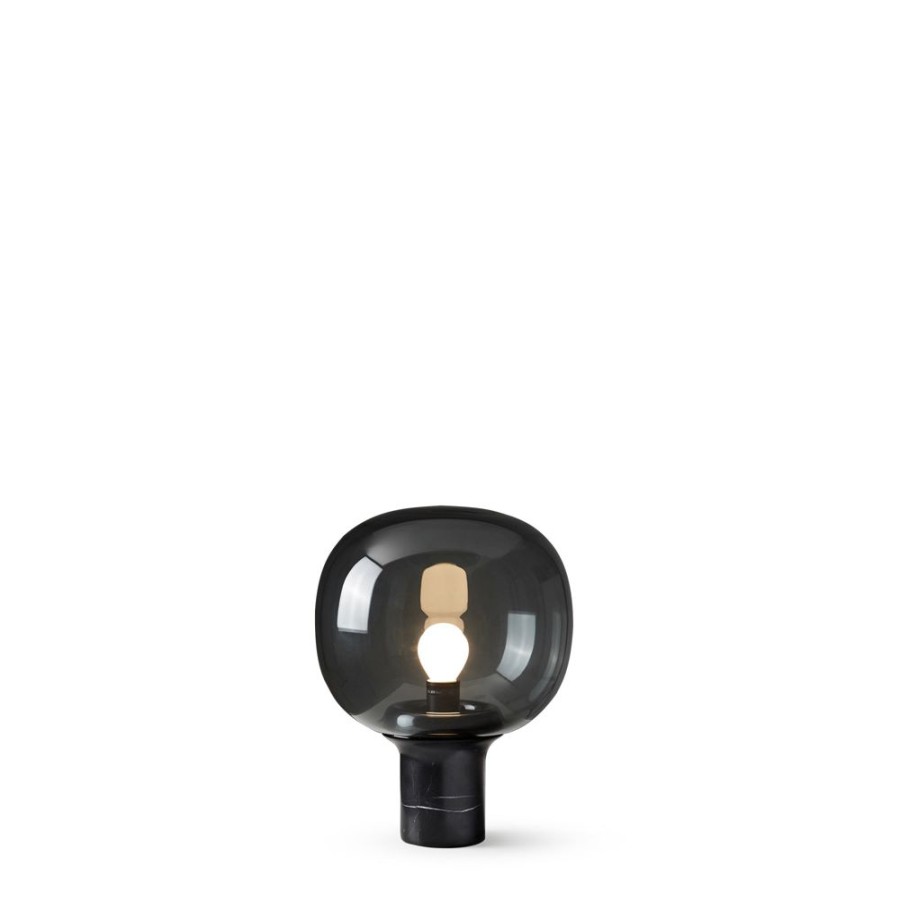 The Conran Shop Petite Lampe De Table Flo Smoked Grey Glass Online