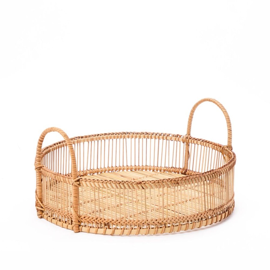 The Conran Shop Plateaux En Rotin, Lot De 2 Wholesale