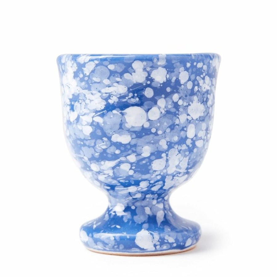 The Conran Shop Coquetier Splatter En Bleu New