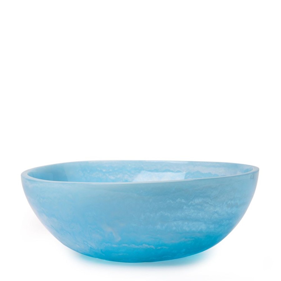 The Conran Shop Bol De Service Pamana En Bleu Ciel Brillant Online