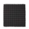 The Conran Shop Serviette Tissee A Carreaux En Noir Hot