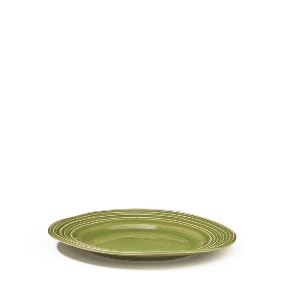 The Conran Shop Assiette Laterale Striee Amberley Best