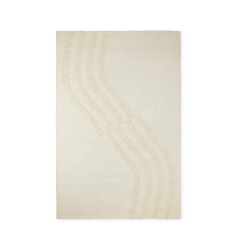 The Conran Shop Tapis Neutre Lignes Ondulees 300Cm X 200Cm Wholesale