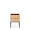 The Conran Shop Table De Chevet 2 Tiroirs Monument Walnut Online