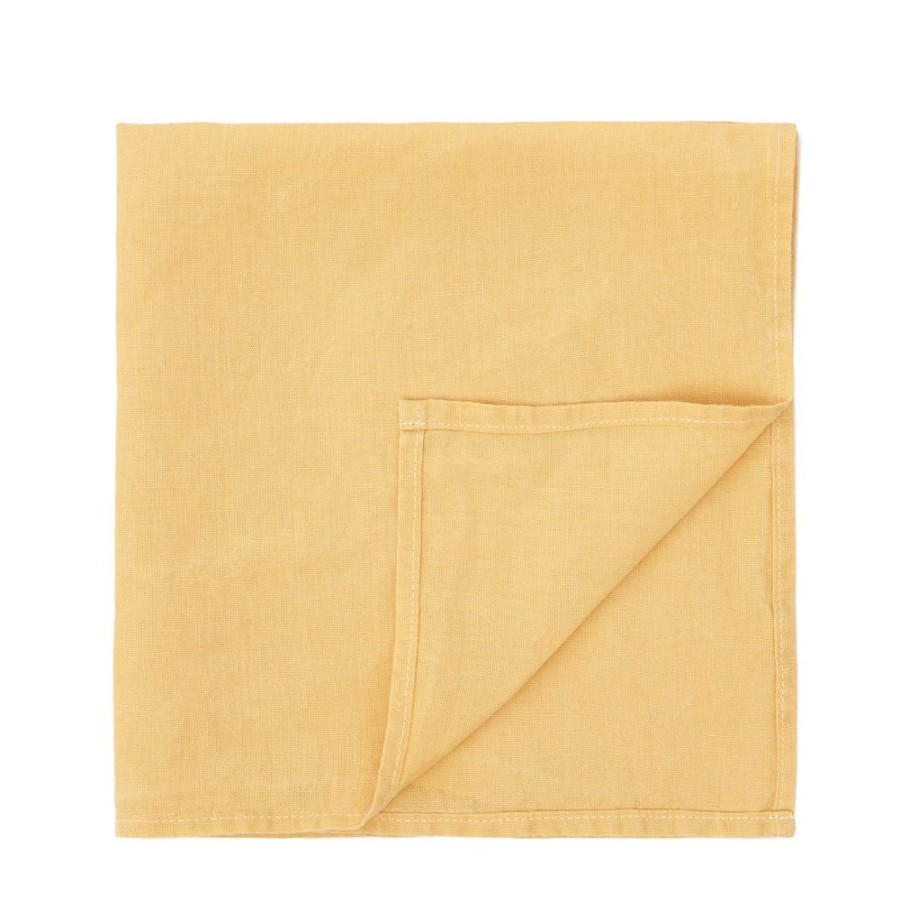 The Conran Shop Serviette En Lin Citron Clearance