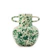 The Conran Shop Vase Eclaboussures En Vert Online