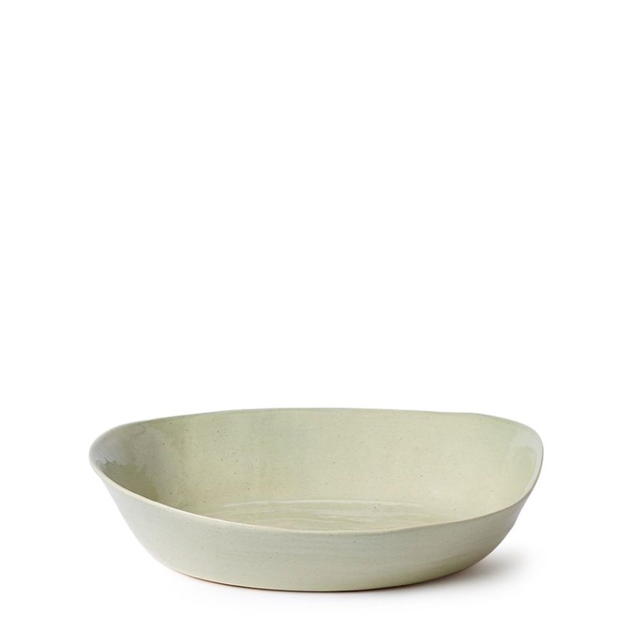 The Conran Shop Plat De Service Ovale Moyen Exclusif En Vert Wholesale