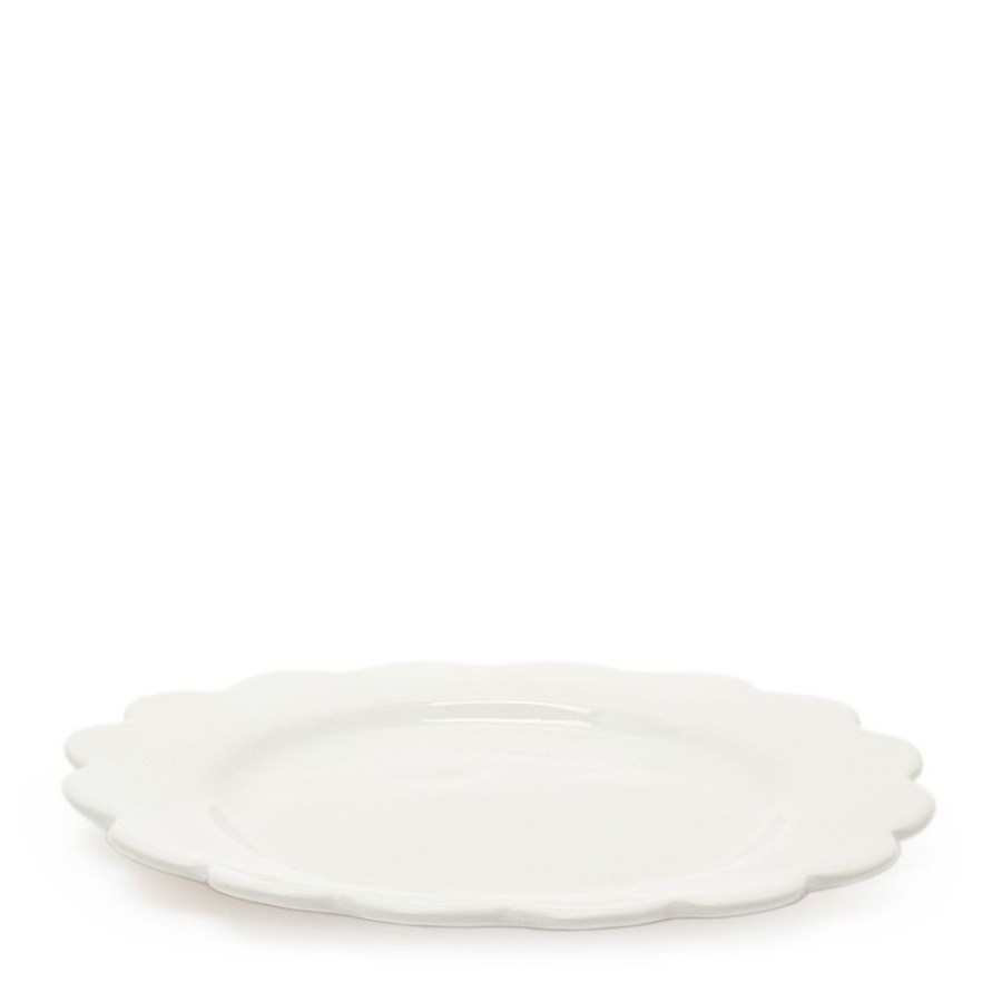 The Conran Shop Assiette A Petoncles Blanc New