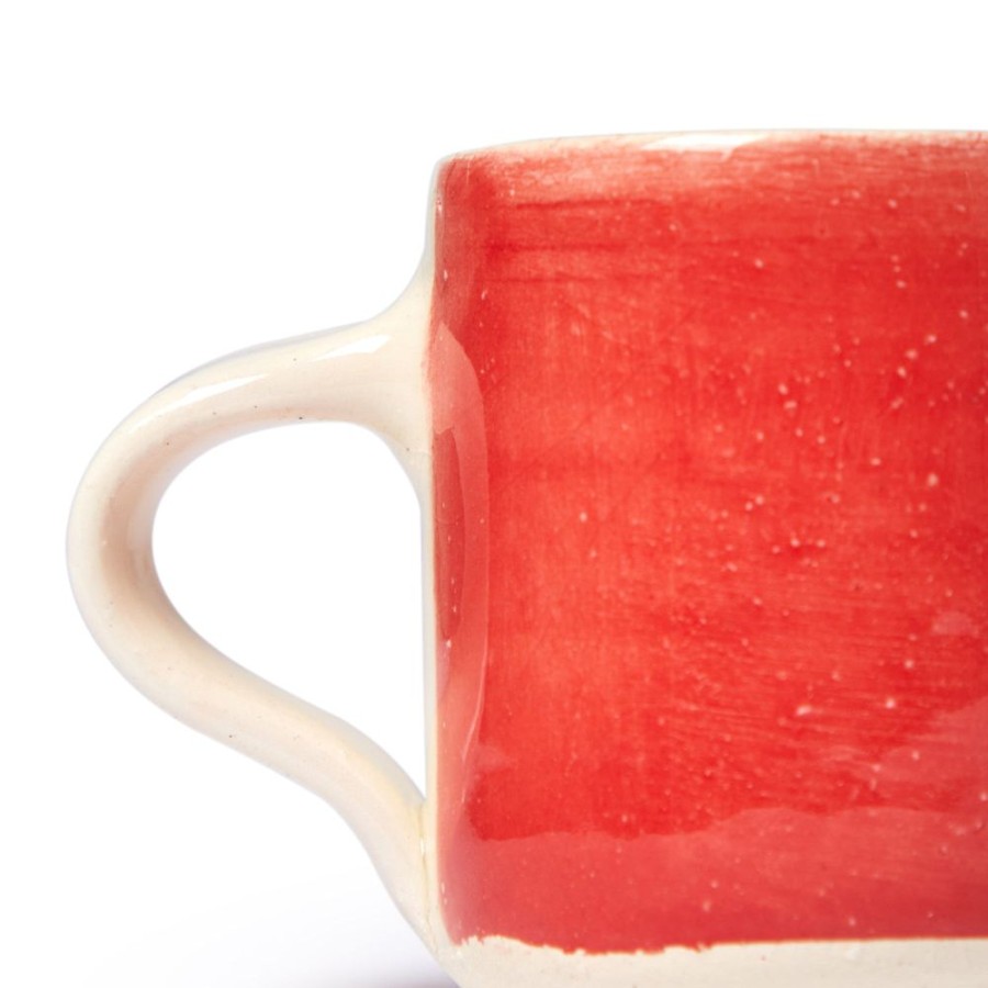 The Conran Shop Tasse A Expresso Droite Brights En Rouge Clearance