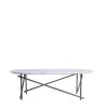 The Conran Shop Table Basse D'Atelier Arabescato Marbre & Bronze Hot