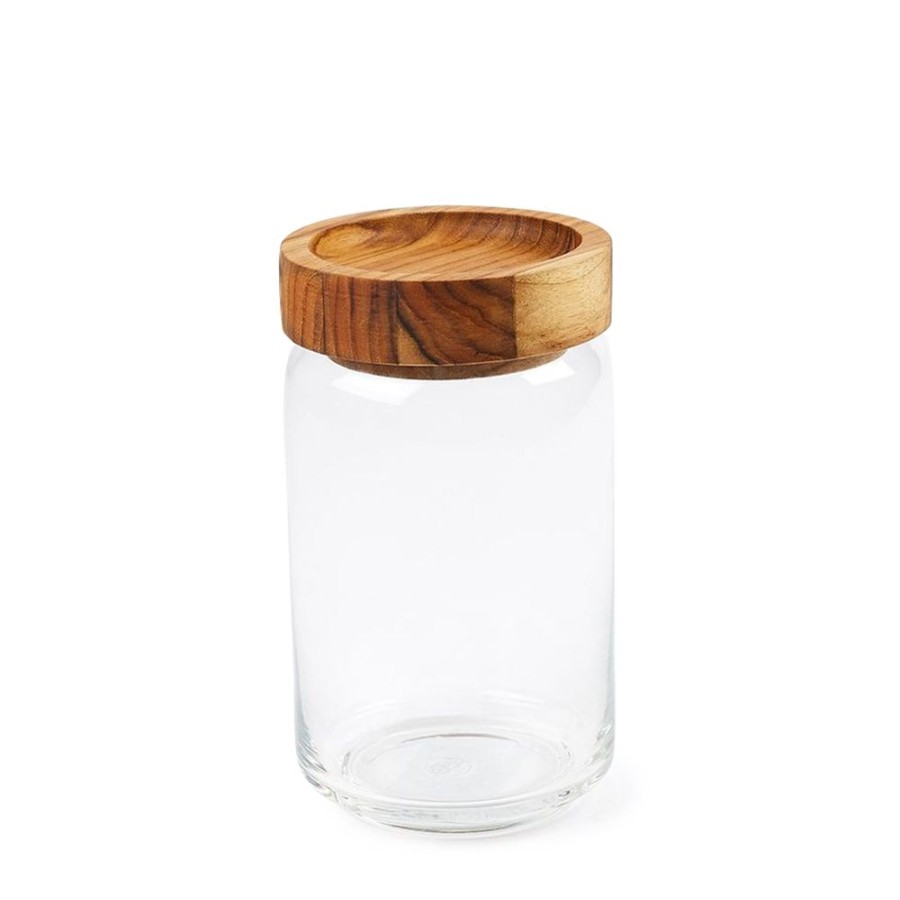 The Conran Shop Pot Empilable De Stockage En Teck 750Ml Best