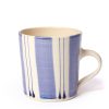 The Conran Shop Tasse De Petit-Dejeuner A Rayures Verticales En Bleu Wholesale