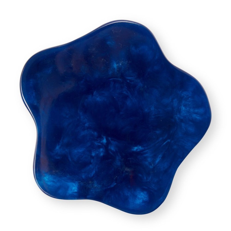 The Conran Shop Dessous De Verre Pamana En Bleu Sabina Brillant Clearance