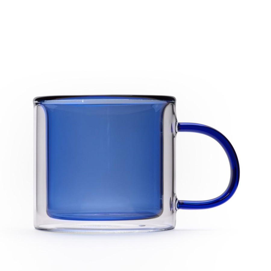 The Conran Shop Tasse A Double Paroi En Bleu Clearance