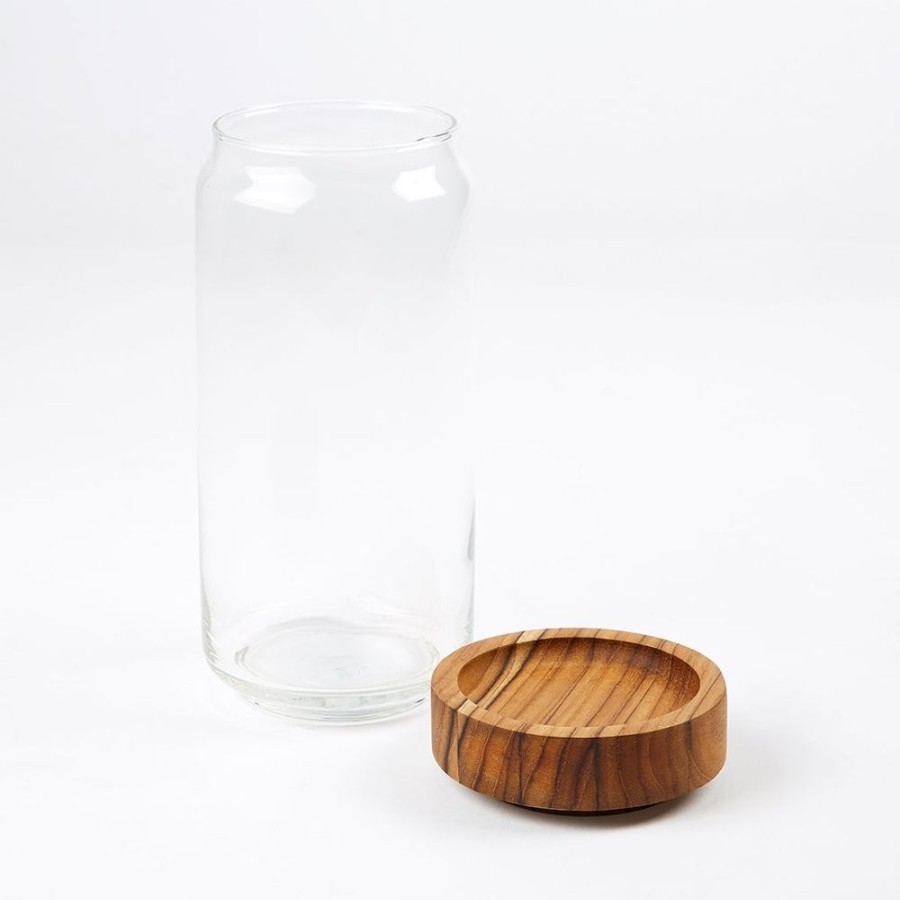 The Conran Shop Pot De Rangement Empilable En Teck 1L Clearance