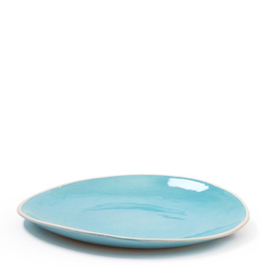 The Conran Shop Assiette Plate Brights En Turquoise 23Cm Clearance