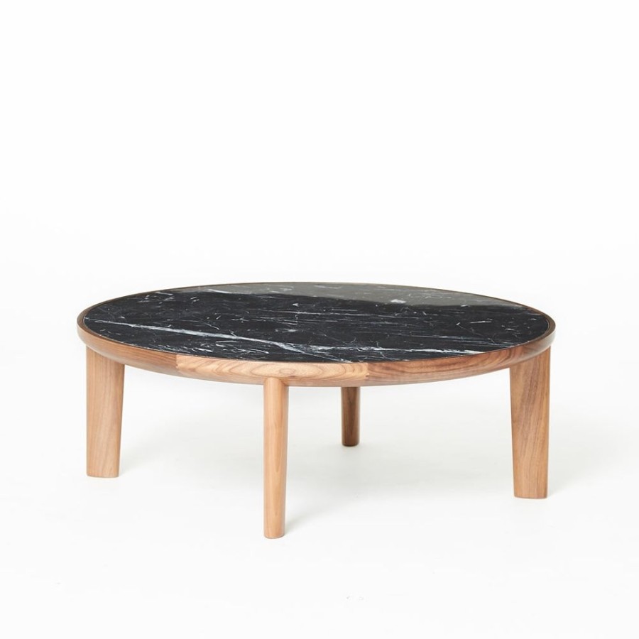 The Conran Shop Table Basse Hole Noyer Et Marbre Hot