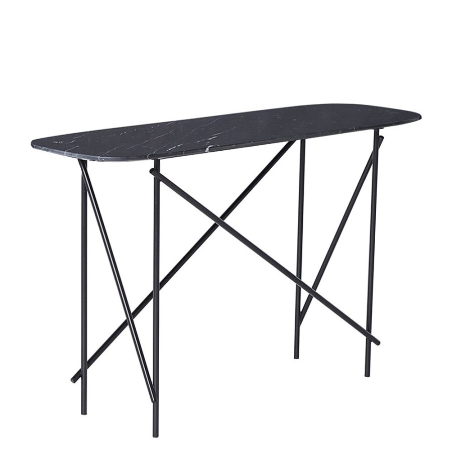 The Conran Shop Table Console Basse D'Atelier Marquina Marbre & Noir Best